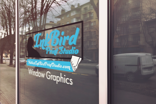 Vinyl Cut Lettering, Window Graphic Decals, and more!