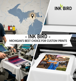 Best Screen vs Digital Printing company for Michigan - Ink Bird