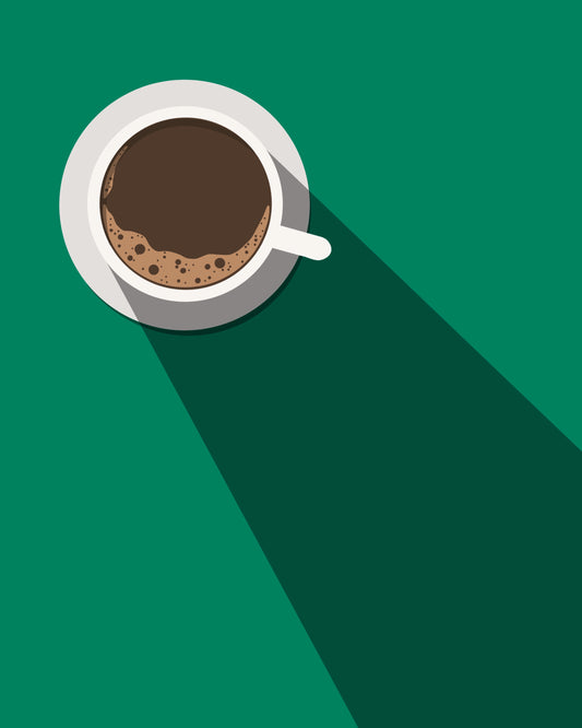 "Coffee in Green" by Claire Davis