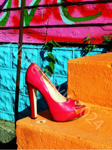 "Pink Heel" by Claire Davis