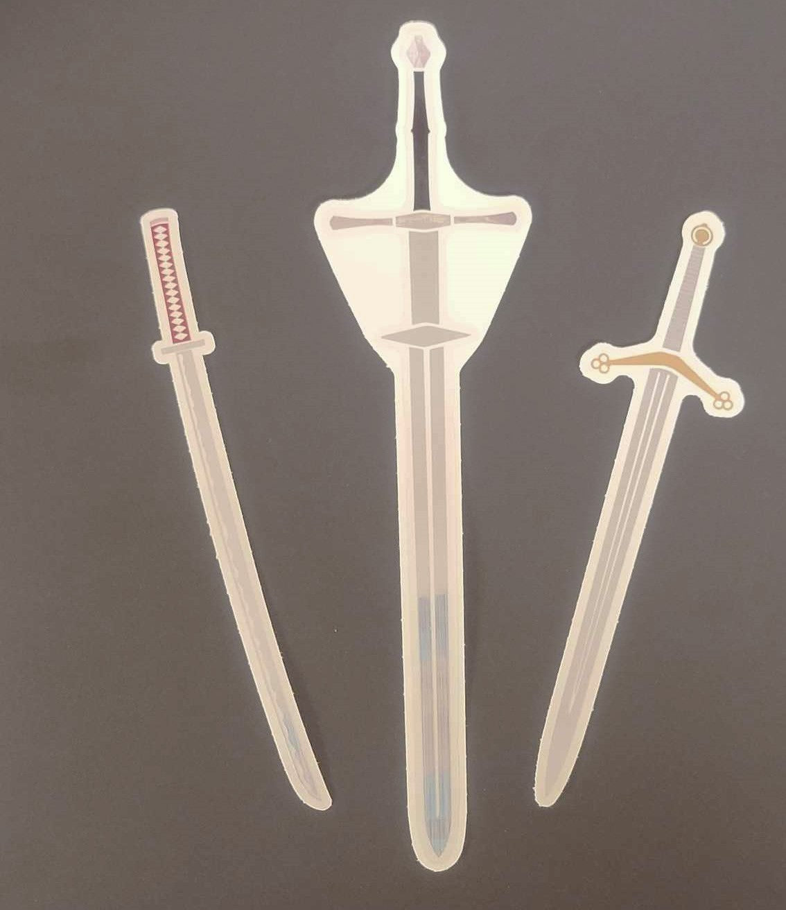 Sword Decal 3-Pack